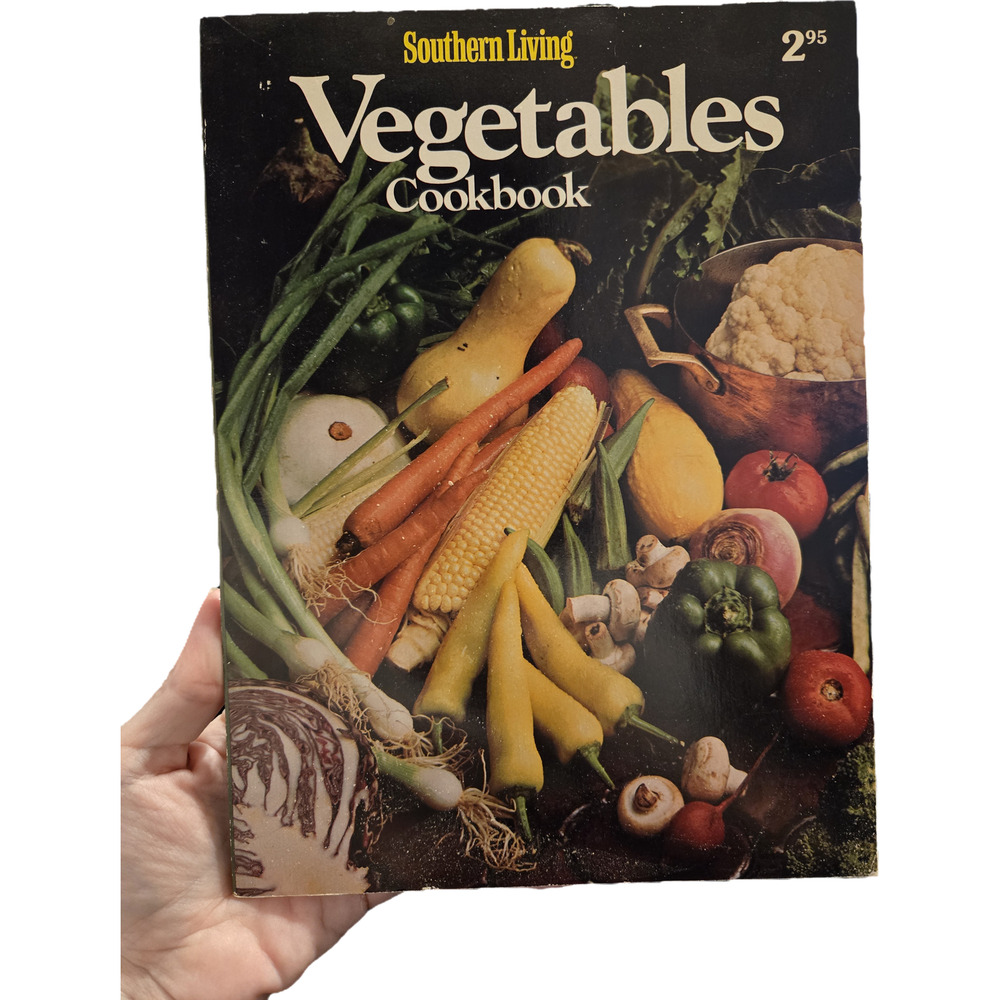 Southern Living Vegetables Cookbook Lena Sturges (Softcover, 1980) vintage
